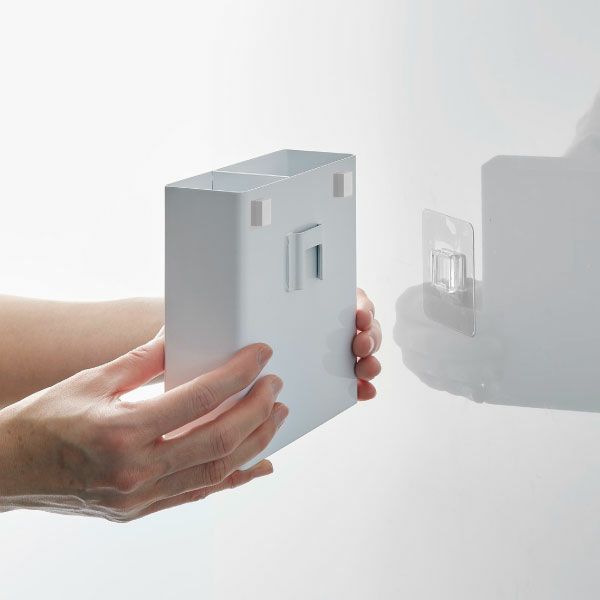 山崎実業 フィルムフックキッチンツールホルダー タワー tower | キッチン雑貨・タワーシリーズ