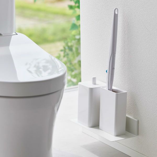 山崎実業 石こうボード壁対応浮かせるトイレ棚 タワー tower
