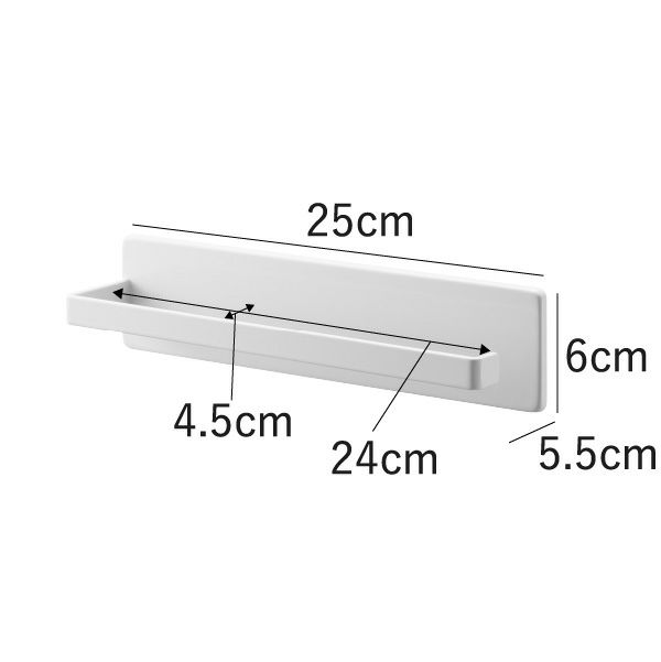 山崎実業 フィルムフックキッチンペーパーホルダー タワー tower | キッチン雑貨・タワーシリーズ