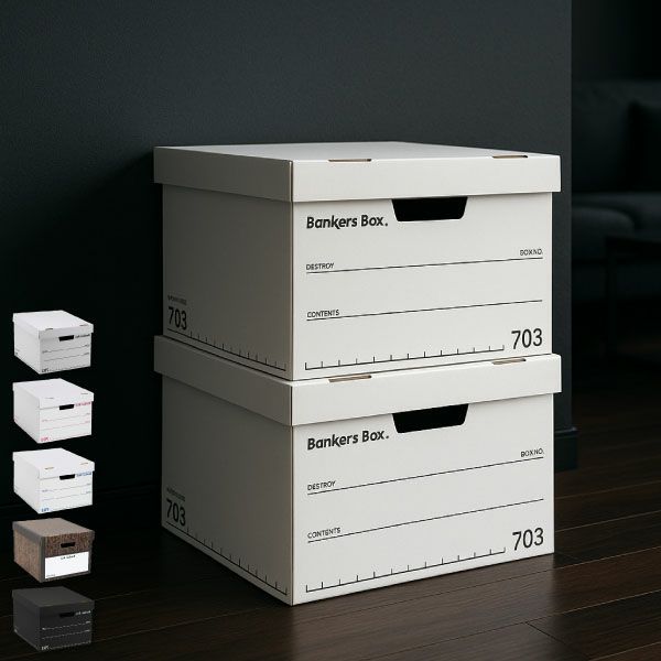 Fellowes フェローズ バンカーズボックス 703S 6個セット | インテリア雑貨・収納
