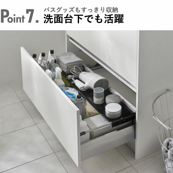 キッチン引き出し用スライドラック キッチン シンク スライド 収納 伸縮 棚 引き出し 山崎実業 タワー tower 伸縮キッチン引き出し中ラック  タワー