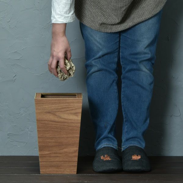 バスク ダストBOX スクエア M角 7L 3個セット | インテリア雑貨・ゴミ箱