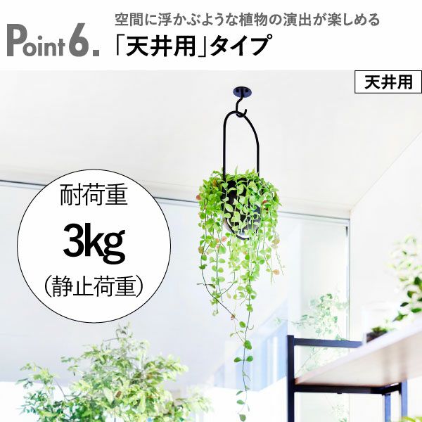 山崎実業 吊り下げできるプランターフック タワー 石こうボード壁対応 tower | インテリア雑貨・タワーシリーズ