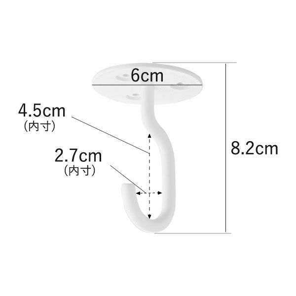 山崎実業 吊り下げできるプランターフック タワー 石こうボード壁対応 tower | インテリア雑貨・タワーシリーズ