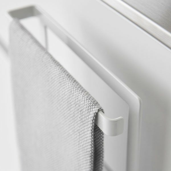 山崎実業 キッチンシンク下収納扉タオルハンガー タワー H15 tower | キッチン雑貨・タワーシリーズ