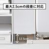 like-it ライクイット キャスター付き スリムストレージ ファイントールストッカー FTS-4 2個セット | インテリア雑貨