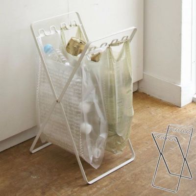 山崎実業 トラッシュカン タワー 2個セット tower | インテリア