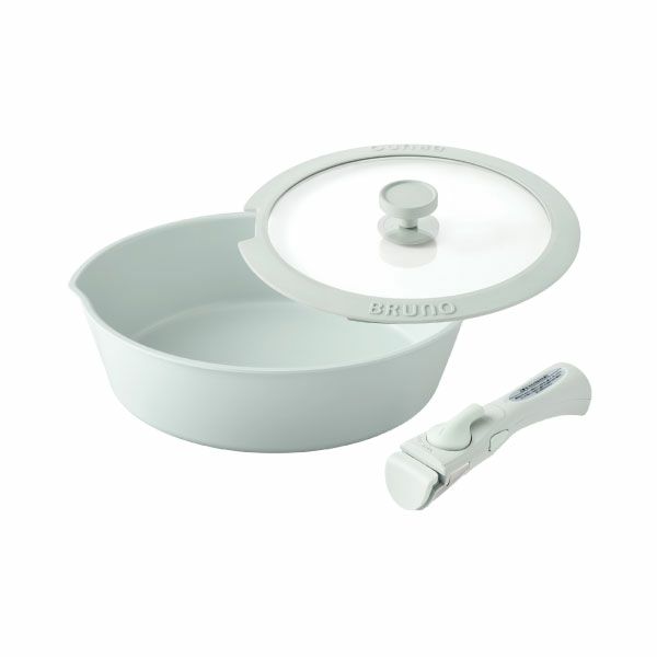BRUNO フライパン26cm 取っ手セット 蓋セット | キッチン雑貨・フライパン