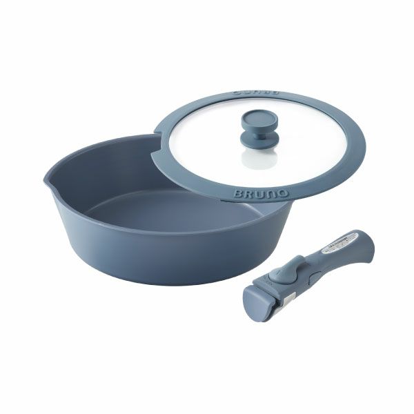 BRUNO フライパン26cm 取っ手セット 蓋セット | キッチン雑貨・フライパン