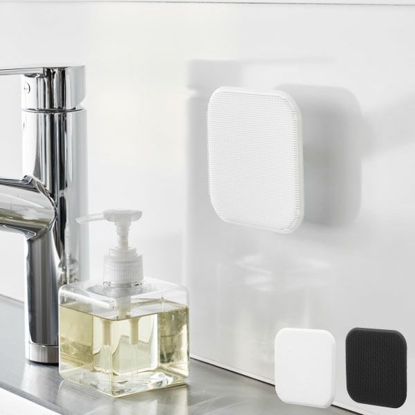 山崎実業 マグネットキッチンシリコーンスポンジ タワー tower | キッチン雑貨・タワーシリーズ