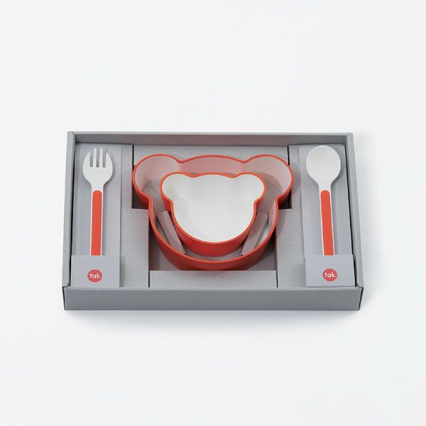 tak. KIDS DISH gift box bear mine | キッチン雑貨・食器