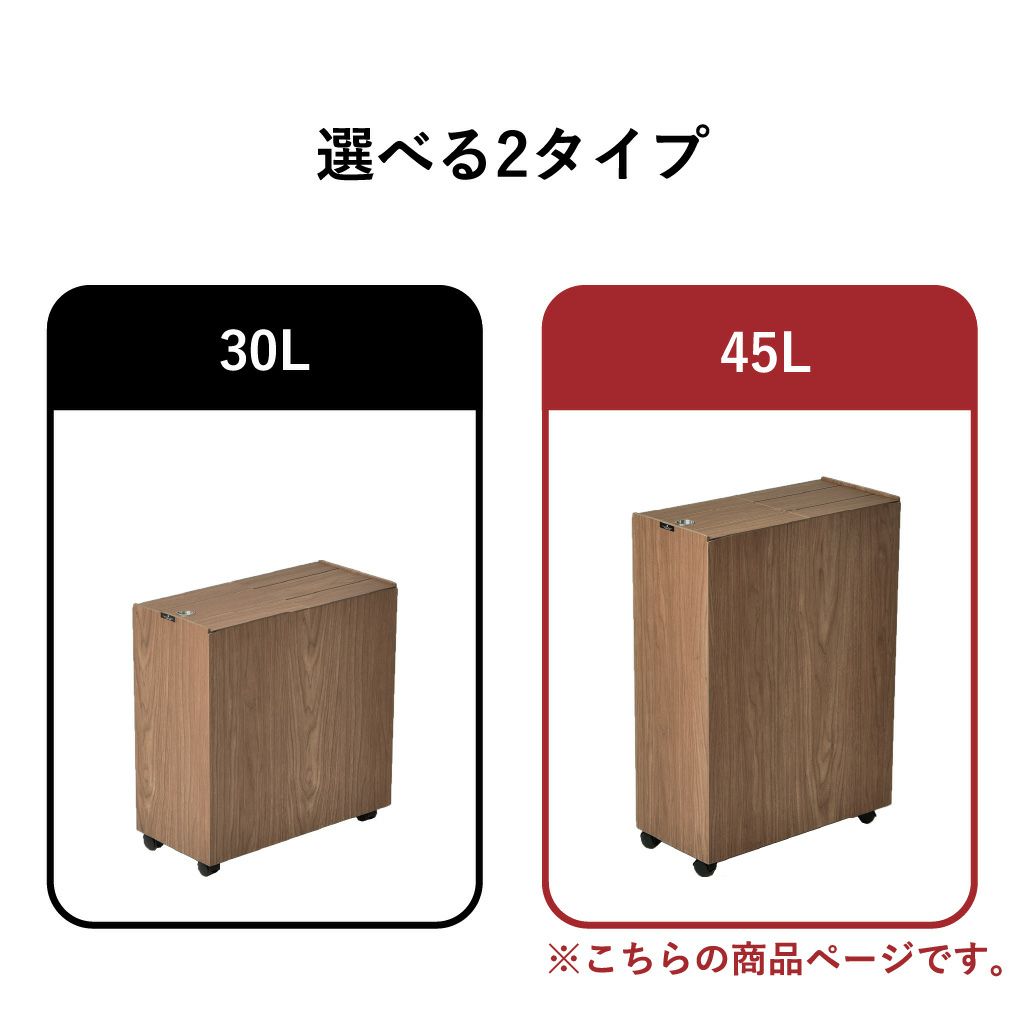バスク キッチンペール 45L 2個セット  | インテリア雑貨・ゴミ箱