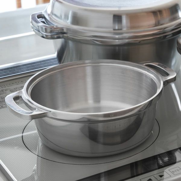 無水鍋 KING 24 HALムスイ ムスイ 無水鍋 24cm 広島アルミニウム 付属