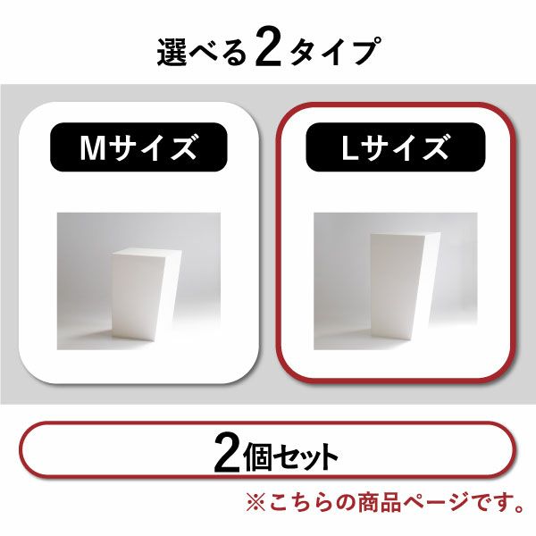 AIR FRAME ｴｱｰﾌﾚｰﾑ IDIOM DUST BOX L 2個セット | キッチン雑貨