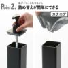 山崎実業 たっぷり洗剤が出るマグネットディスペンサー タワー 2点セット tower | バスグッズ・タワーシリーズ