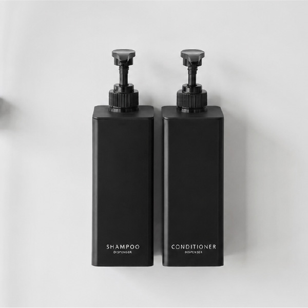 山崎実業 たっぷり洗剤が出るマグネットディスペンサー タワー 3点セット tower | バスグッズ・タワーシリーズ