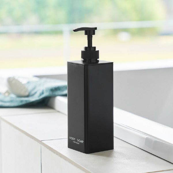 山崎実業 たっぷり洗剤が出るディスペンサー タワー tower | バスグッズ・タワーシリーズ