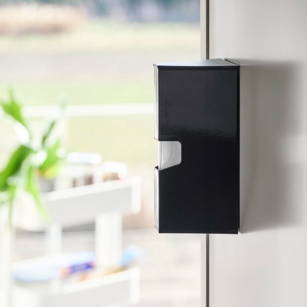 山崎実業 マグネットプラスチックバッグケース タワー tower | キッチン雑貨・タワーシリーズ