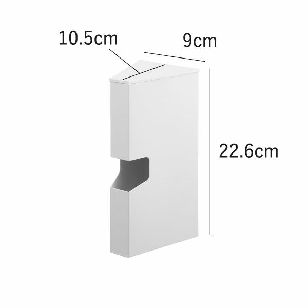 山崎実業 マグネットプラスチックバッグケース タワー tower | キッチン雑貨・タワーシリーズ