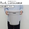 THOR ソー ROUND CONTAINER 12L | インテリア雑貨・ゴミ箱