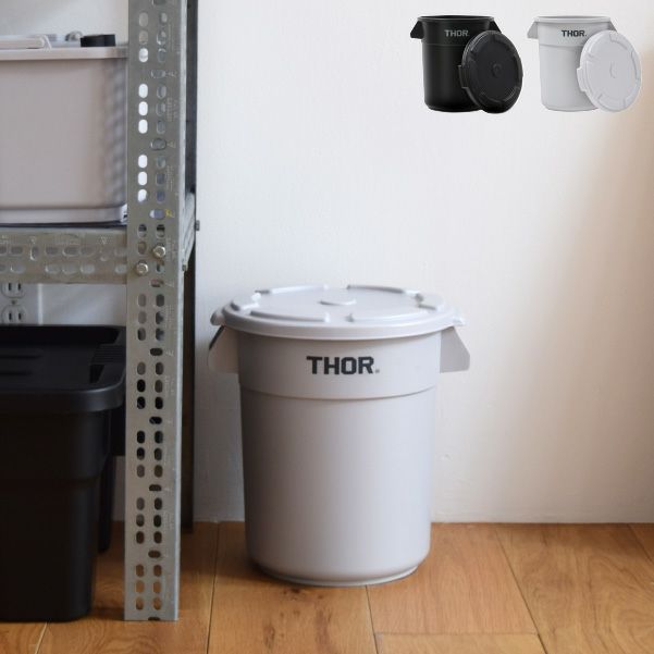 SRL. THOR / P - ROUND CONTAINER 12L国内正規 THOR ソー｜Round Container & Lid DC 12L (コンテナ・フタ セット