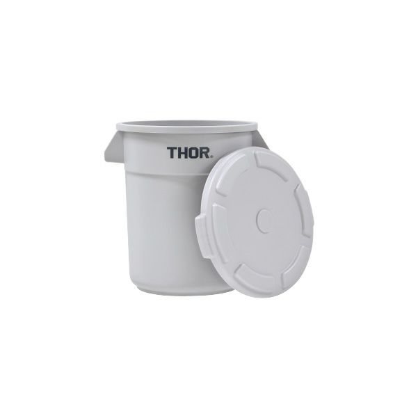 THOR ソー ROUND CONTAINER 12L ふた付き 2個セット | インテリア雑貨・ゴミ箱