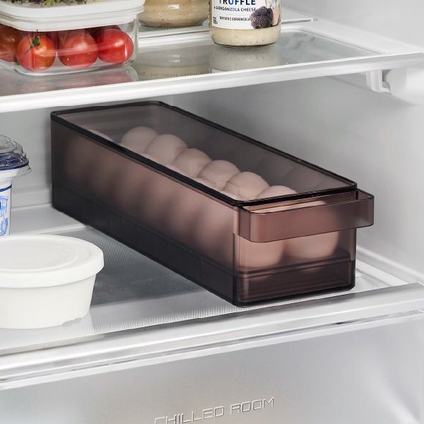 山崎実業 冷蔵庫中蓋付き卵ケース タワー tower | キッチン雑貨・タワーシリーズ