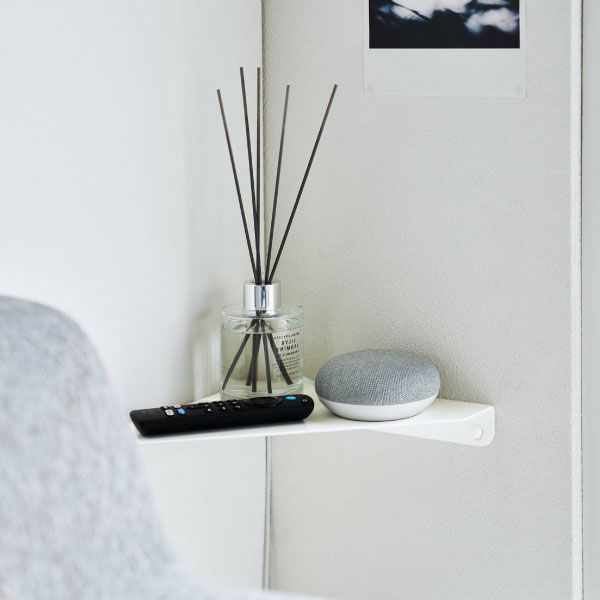 山崎実業 ウォールコーナーシェルフ タワー L 石こうボード壁対応 tower | インテリア雑貨・タワーシリーズ