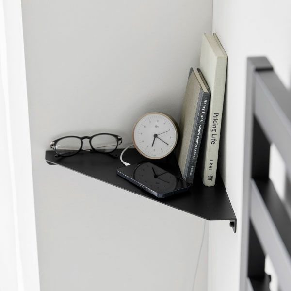 山崎実業 ウォールコーナーシェルフ タワー L 石こうボード壁対応 tower | インテリア雑貨・タワーシリーズ