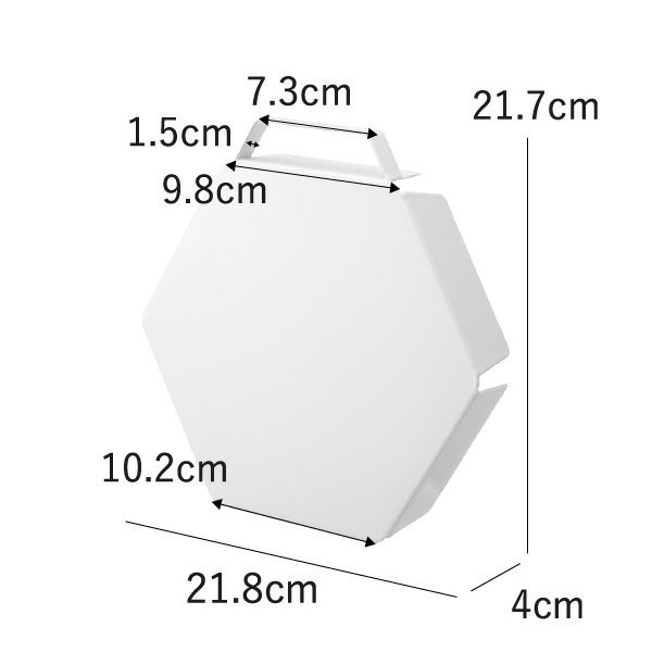 山崎実業 立てて置ける五徳カバー タワー tower | キッチン雑貨・タワーシリーズ