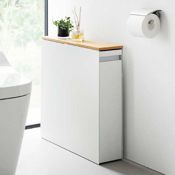山崎実業 隠せるトイレ引き出し収納 タワー tower | トイレ雑貨・タワーシリーズ
