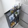 山崎実業 キャスター付きスリムワゴン タワー 4段 tower | キッチン雑貨・タワーシリーズ