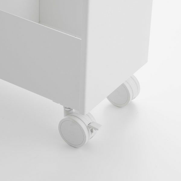 山崎実業 キャスター付きトイレスリムワゴン タワー 3段 tower | トイレ雑貨・タワーシリーズ