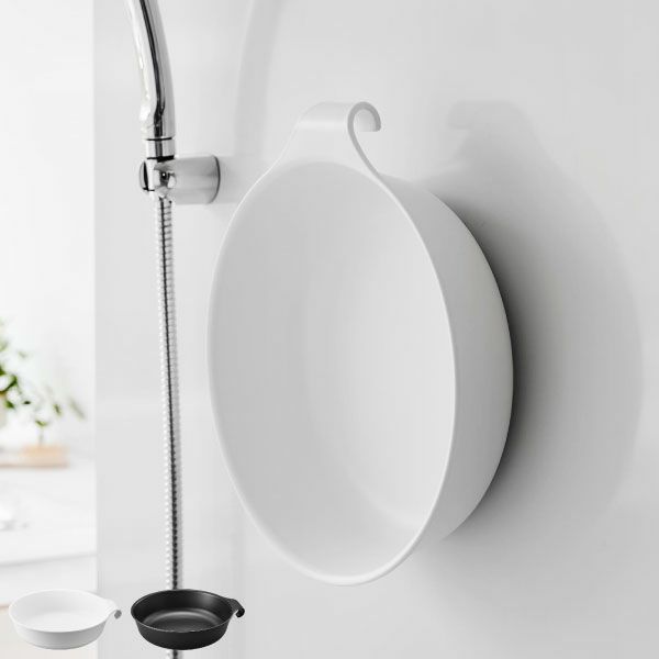 山崎実業 マグネット＆引っ掛け湯おけ ミスト L MIST | バスグッズ・風呂おけ