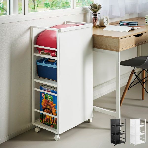 山崎実業 目隠しワゴン タワー L tower | インテリア雑貨・タワーシリーズ