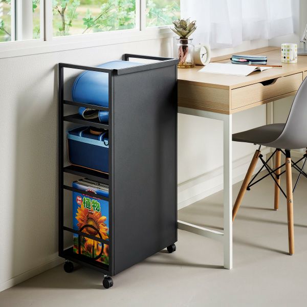 山崎実業 目隠しワゴン タワー L tower | インテリア雑貨・タワーシリーズ