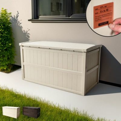 【新品未使用】大容量収納庫 200L 組み立て式 屋外収納ボックス 日本製 大容量収納庫 200L 組み立て式 屋外収納ボックス 日本製