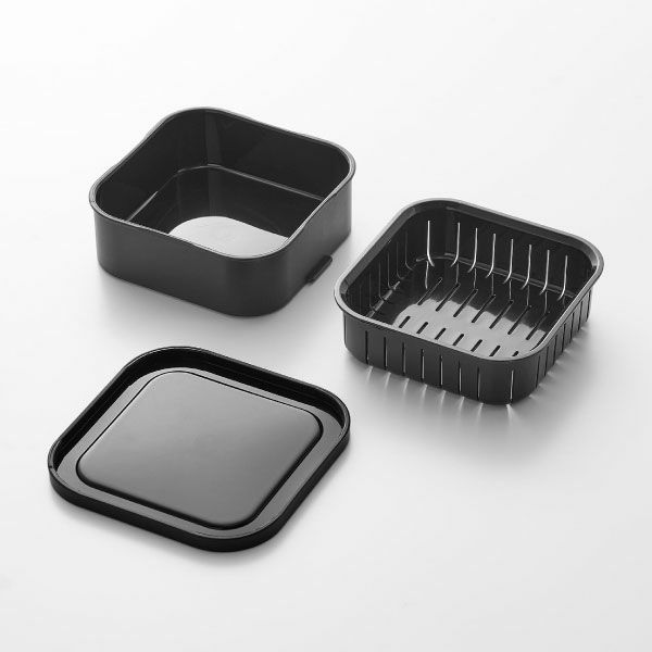 山崎実業 温まりやすい立つ冷凍ごはん容器 タワー 一膳 2個組 tower | キッチン雑貨・タワーシリーズ