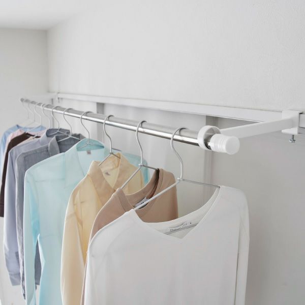 山崎実業 鴨居室内物干しポールホルダー タワー 奥行ワイド tower | バスグッズ・タワーシリーズ