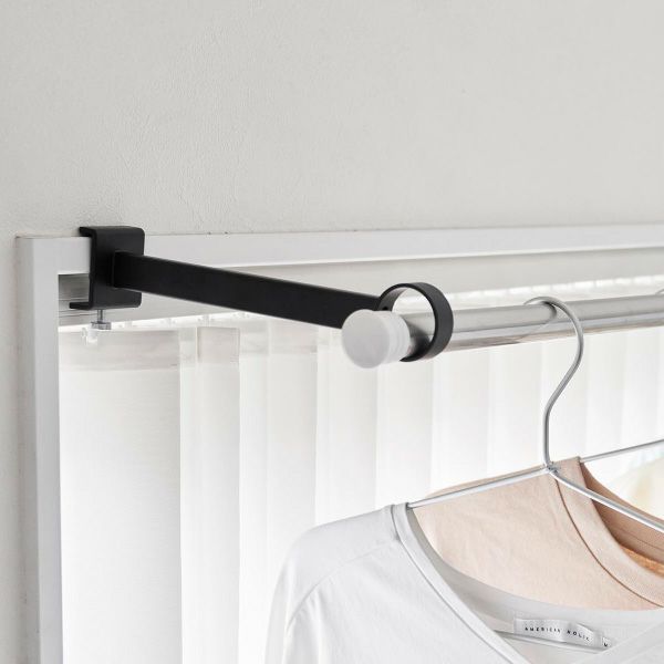 山崎実業 鴨居室内物干しポールホルダー タワー 奥行ワイド tower | バスグッズ・タワーシリーズ