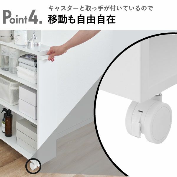 山崎実業 ハンドル付き隠せるコミックラック　タワーtower | インテリア雑貨・タワーシリーズ