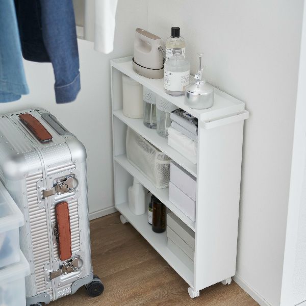 山崎実業 ハンドル付き隠せるコミックラック タワーtower | インテリア