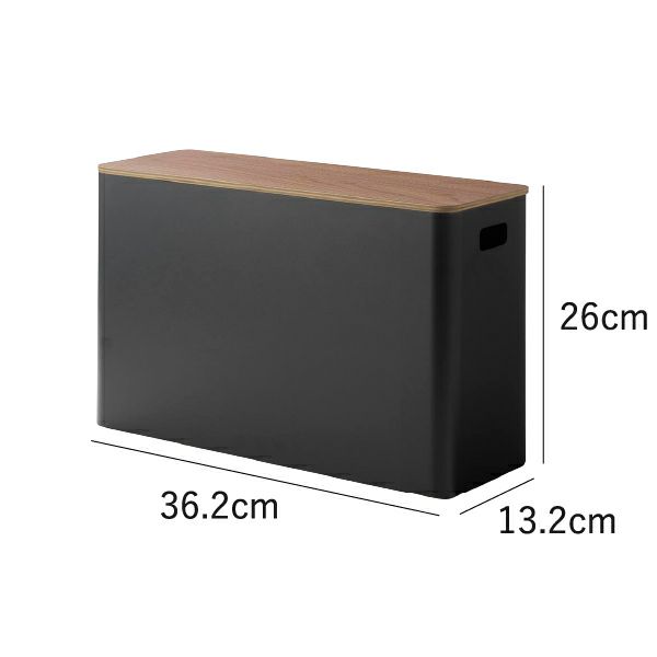 山崎実業 蓋付きトイレ用品収納 リン RIN | インテリア雑貨・リンシリーズ