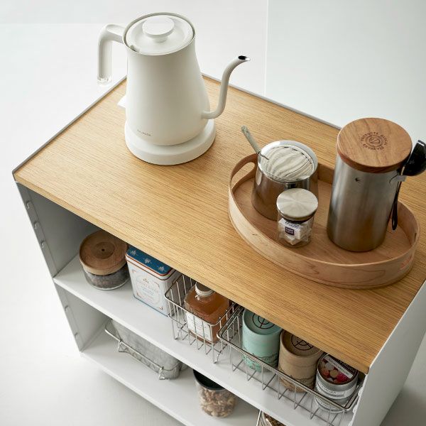 山崎実業 隠せるテレワークワゴン タワー tower | インテリア雑貨・タワーシリーズ