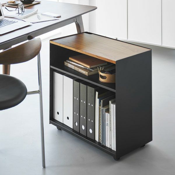 山崎実業 隠せるテレワークワゴン タワー tower | インテリア雑貨・タワーシリーズ