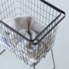 山崎実業 折り畳み脚付きランドリーバスケット tower | インテリア雑貨・タワーシリーズ