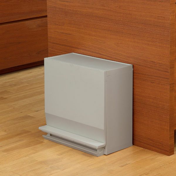 SOLOW 通路で使えるペダル分別ストッカー 1段 | インテリア雑貨・ゴミ箱