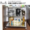 足立製作所 ステンレス作業台ワゴン 引き出し付 | キッチン雑貨・ワゴン
