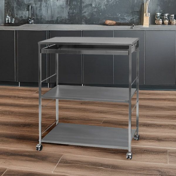 足立製作所 ステンレス作業台ワゴン 引き出し付 | キッチン雑貨・ワゴン