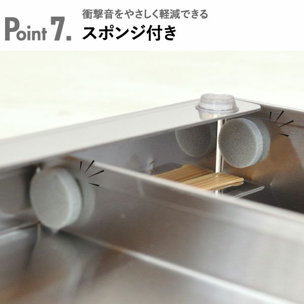 足立製作所 家電下で使うステンレススライドテーブル | キッチン雑貨・レンジ台